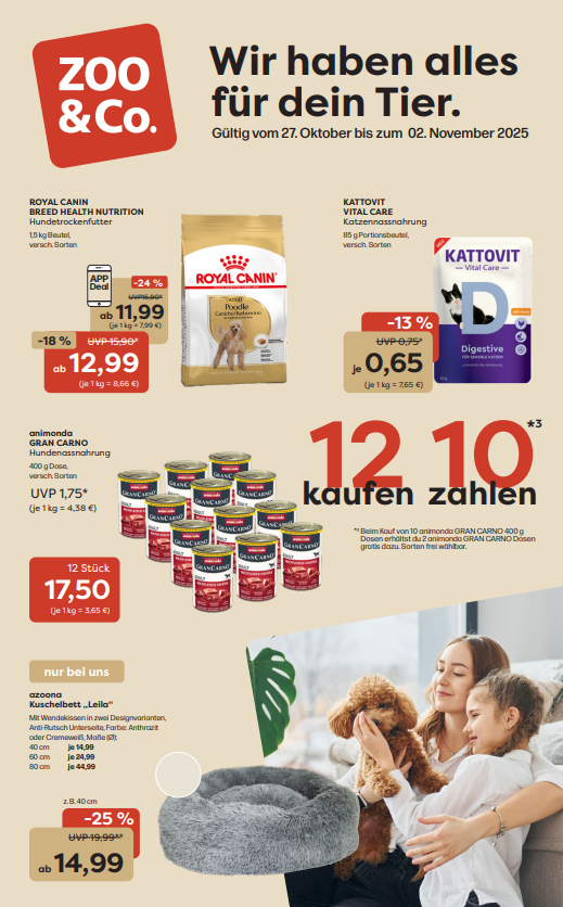 Entdecke unsere XL-Wochenaktion vom 22.10.-02.11.2025!